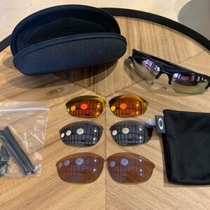 Oakley Sunglasses Half Jackets 4 Sets of Lens